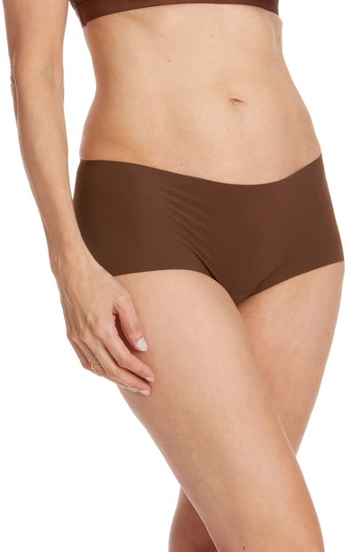 Hanky Panky Breathe Boyshorts In Mahogany