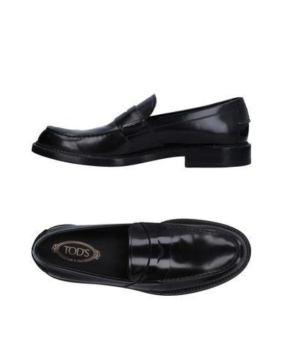 Tod's Loafers In Black