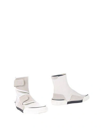 Lanvin Boots In Light Grey