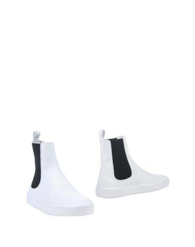 Jil Sander Boots In White