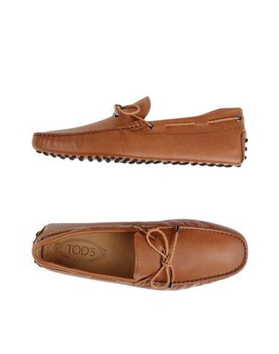 Tod's 平底鞋 In Brown