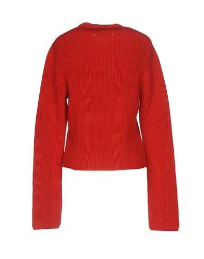 Maison Margiela Sweater In Red