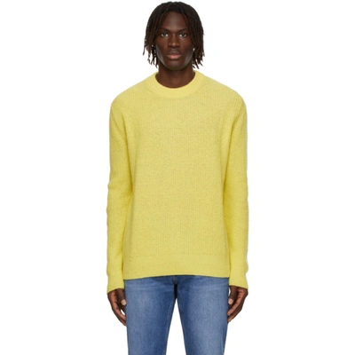 Sunflower Alpaca Crewneck Sweater In Yellow