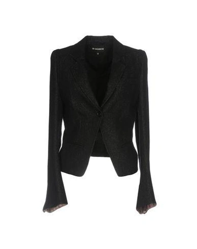 Ann Demeulemeester Blazer In Black