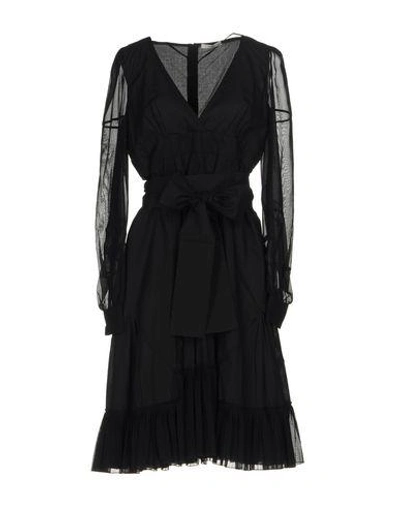 Prada Knee-length Dresses In Black