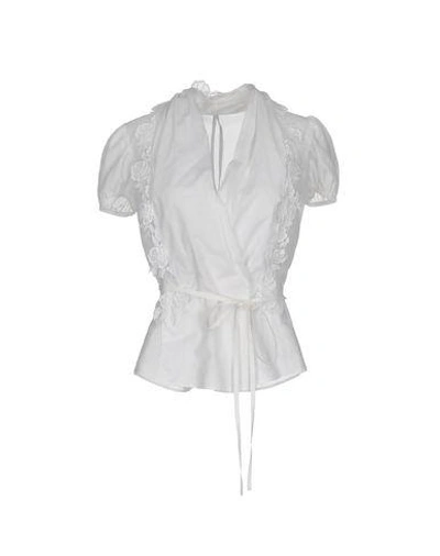 Dolce & Gabbana Lace Shirts & Blouses In White