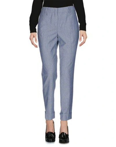 Burberry Casual Pants In Grey
