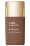 Estée Lauder Double Wear Sheer Long-wear Makeup Spf 19 8n1 Espresso 1 oz/ 30 ml In 8n1 Espresso (deepest With Neutral Rich Brown Undertones)