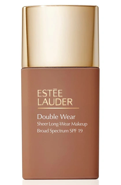 Estée Lauder Double Wear Sheer Long-wear Makeup Spf 19 6c1 Rich Cocoa 1 oz/ 30 ml In 6c1 Rich Cocoa (very Deep With Cool Subtle Red Undertones)