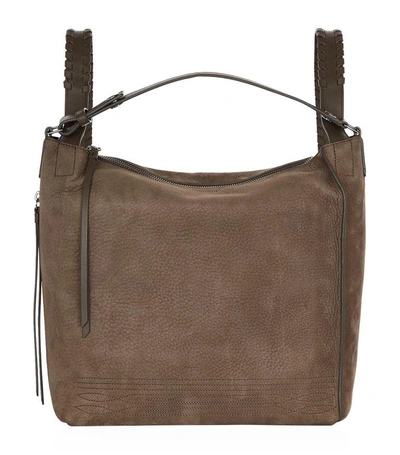 Allsaints Cooper Small Suede Backpack