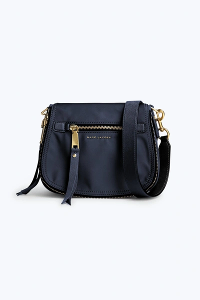 Marc Jacobs Trooper Small Nomad Saddle In Midnight Blue