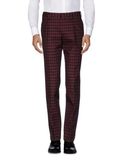 Valentino Casual Pants In Maroon