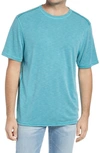 Tommy Bahama Flip Sky Islandzone® Reversible T-shirt In Largo Teal