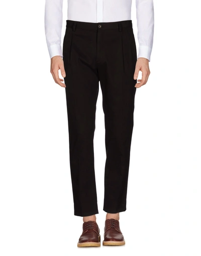 Dolce & Gabbana Casual Pants In Dark Brown