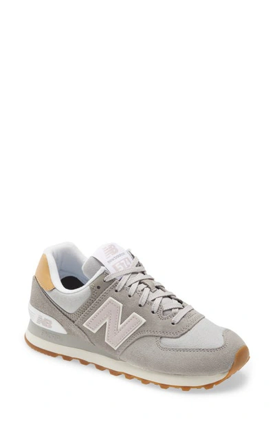 New Balance 574 Sneaker In Steel