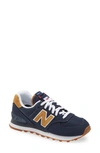 New Balance 574 Sneaker In Natural Indigo/ Workwear