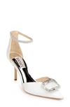 Badgley Mischka Women's Marlow Embellished Pointed Toe Pumps In