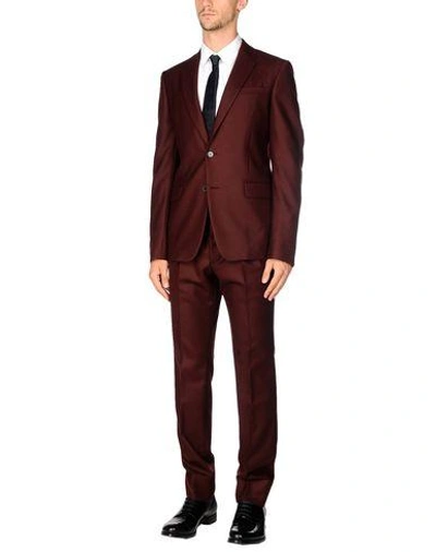 Valentino Suits In Deep Purple