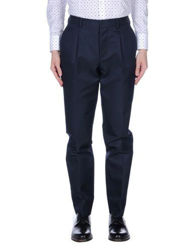 Valentino Casual Pants In Dark Blue