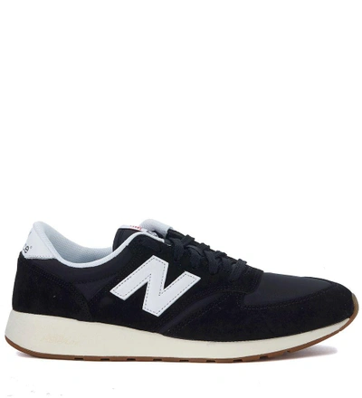 New Balance Sneaker  420 In Black Suede And Mesh In Nero