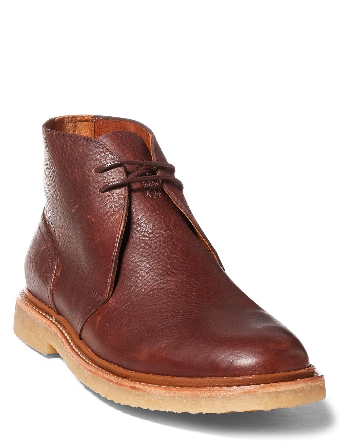 karlyle leather chukka boot