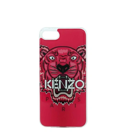Kenzo I-phone7 Fuchsia Cover In Fuxia