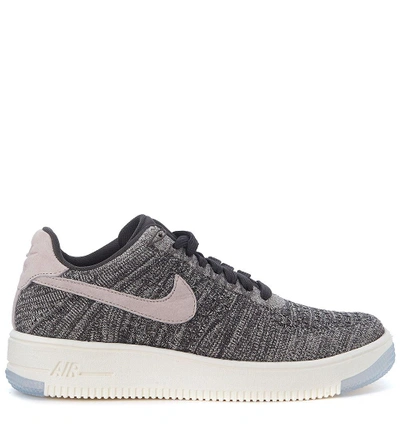 Nike Air Force 1 Ultra Flyknit Low Black And Pink Sneaker In Multicolor