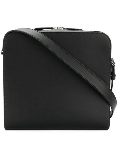 Fendi Mini Messenger Bag In Black