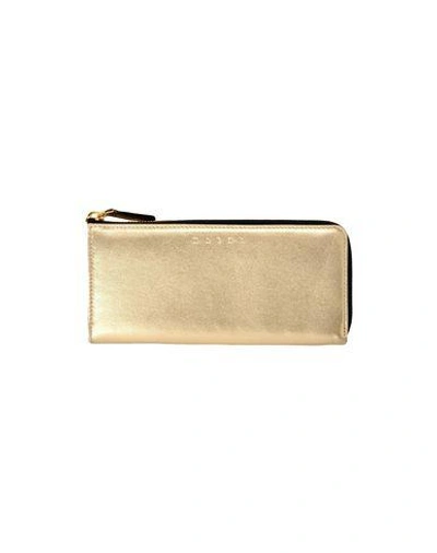 Marni Wallets In Gold