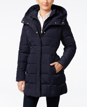 cole haan signature puffer coat