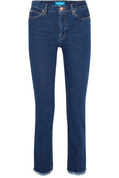 M.i.h. Jeans Daily Frayed Mid-rise Straight-leg Jeans