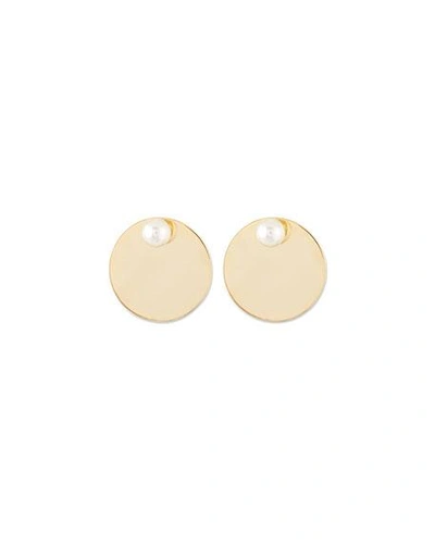 Auden Eclipse Pearly Ear Jacket Set, Gold