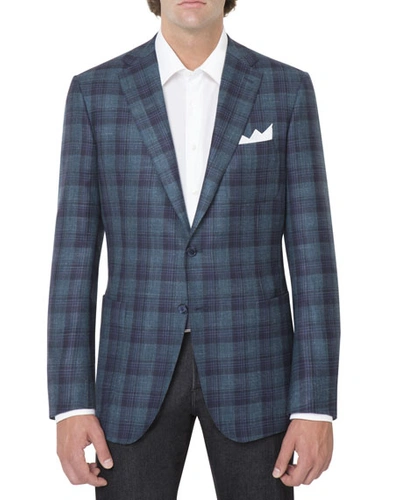 Stefano Ricci Plaid Two-button Sport Jacket