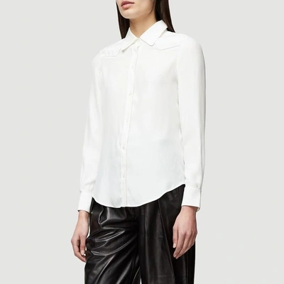 Frame Western Silk Shirt - Off White