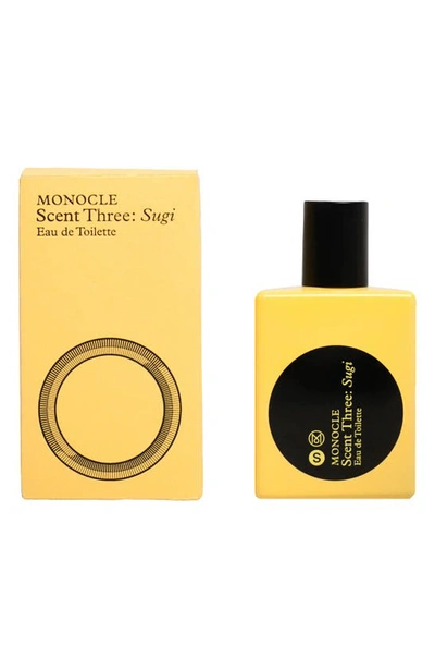 Comme Des Garçons Monocle Scent Three Sugi In Yellow