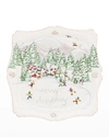 Juliska Berry And Thread North Pole Merry Christmas Trinket Tray In Multi