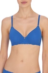 Natori Bliss Perfection Contour Underwire Soft Stretch Padded T-shirt Bra (32b) Women's In Imperial Blue