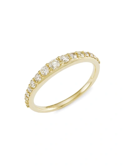 Ila Women's Bail 14k Gold & Diamond Ring In Yellow Gold
