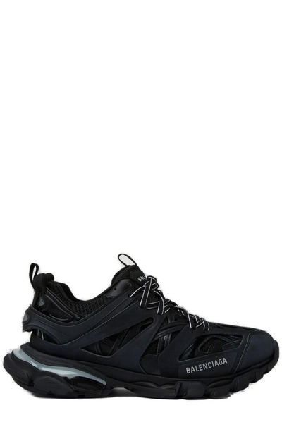 Balenciaga Track Led Sneakers In Black