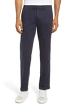 Brax Evans Flat Front Chinos In Navy