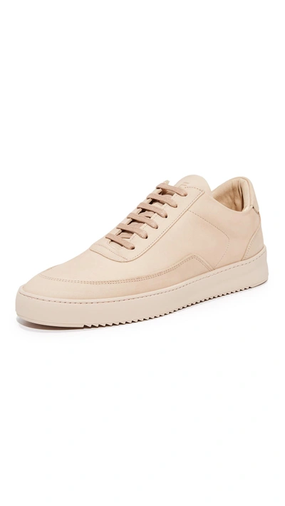 Filling Pieces Mondo Ripple Low Sneakers In Nude