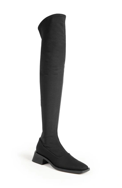 Vagabond Shoemakers Blanca Thigh High Boot In Black