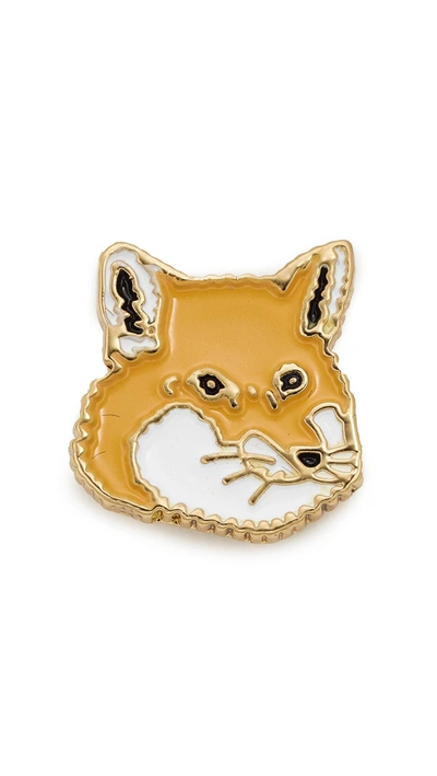 【MAISON KITSUNE】GOLD FOX PINS 3472415?w=400