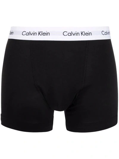 Calvin Klein Underwear Logo Band Briefs In Black