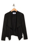 Bb Dakota By Steve Madden Wade Faux Suede Jacket In Black