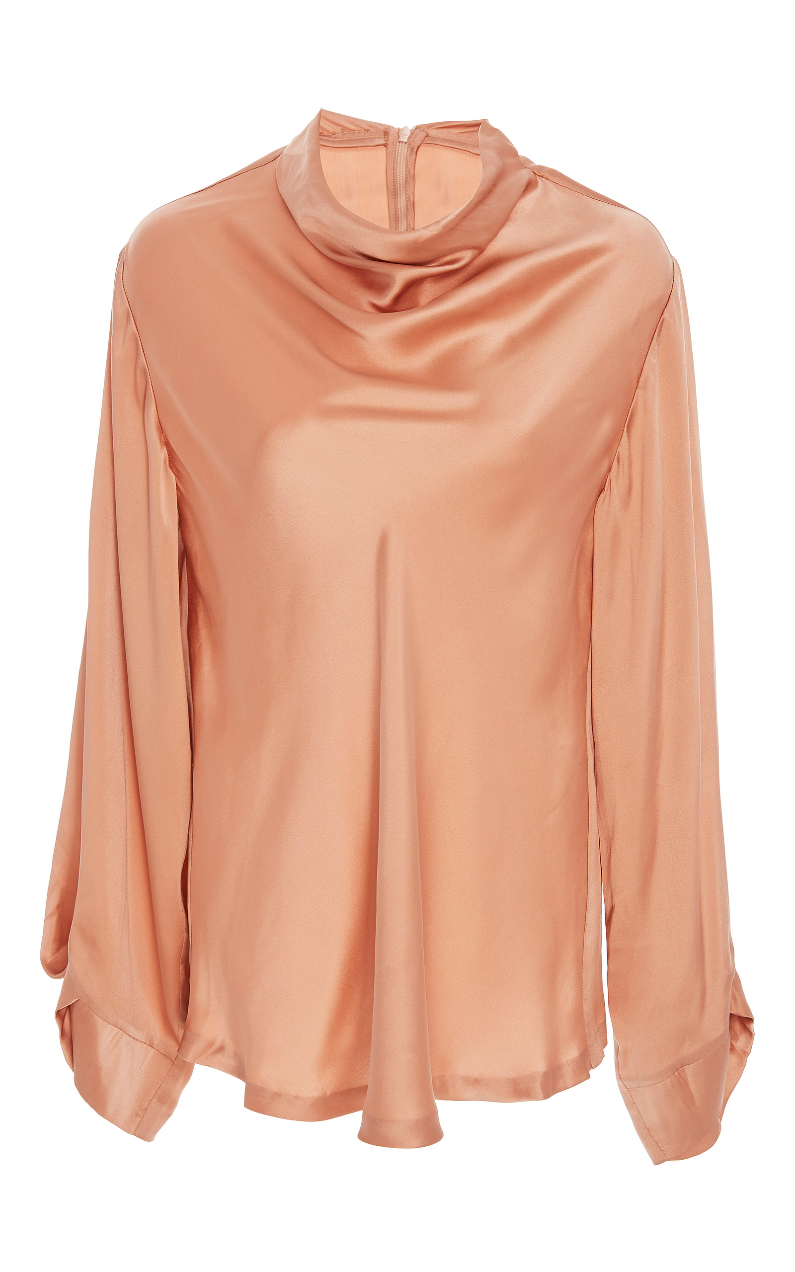 Acler Maddern Silk Blouse In Pink | ModeSens