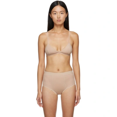 Baserange Beige Mississippi Bra In Neutrals