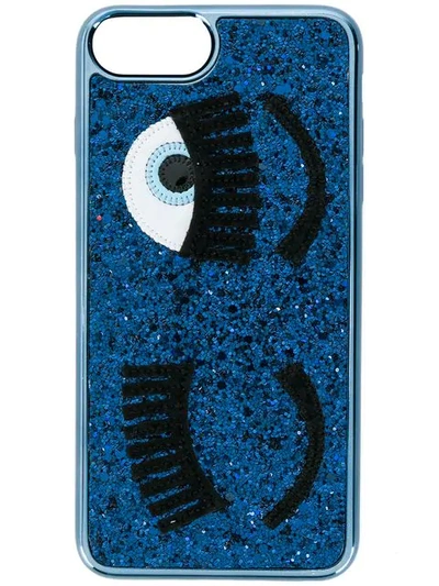 Chiara Ferragni Flirt Key Snap-on Iphone 7 Case In Turquoise