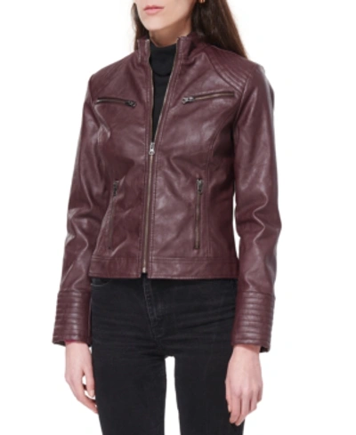 MARALYN & ME JUNIORS' FAUX-LEATHER JACKET, CREATED FOR MACY'S 