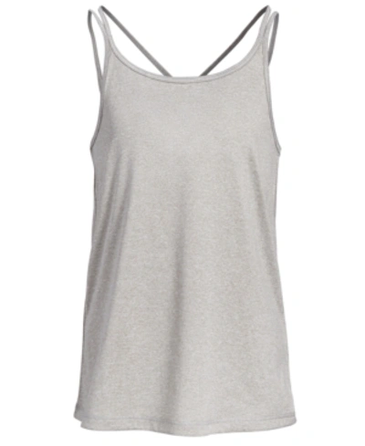 Ideology Kids' Big Girls Core Tank Top, Created For Macy's In Heather Grey